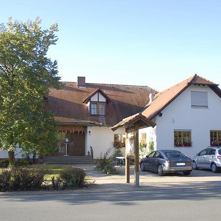 Gasthaus-Pension Hofmann Oberdachstetten Kültér fotó