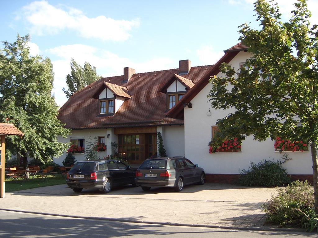 Gasthaus-Pension Hofmann Oberdachstetten Kültér fotó